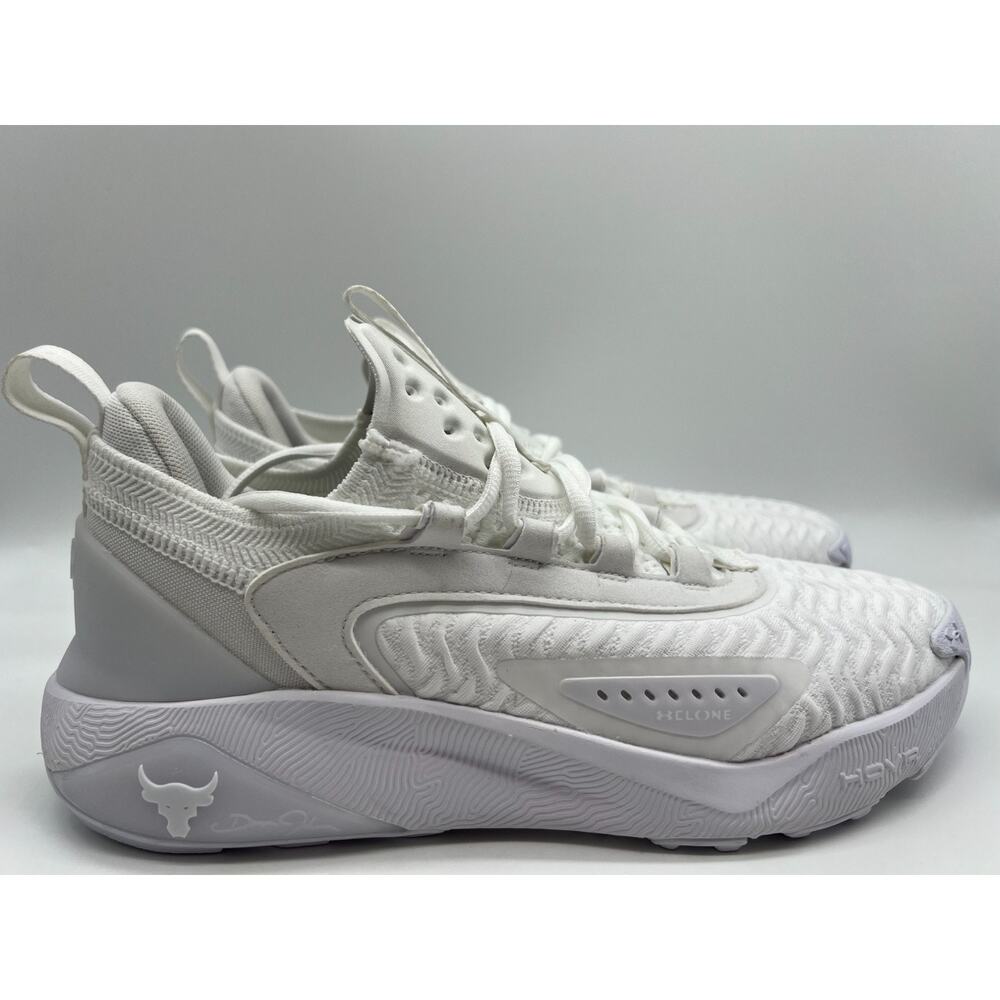 Under Armour Project Rock 7 Women's Size 10 White 3027601 105 New